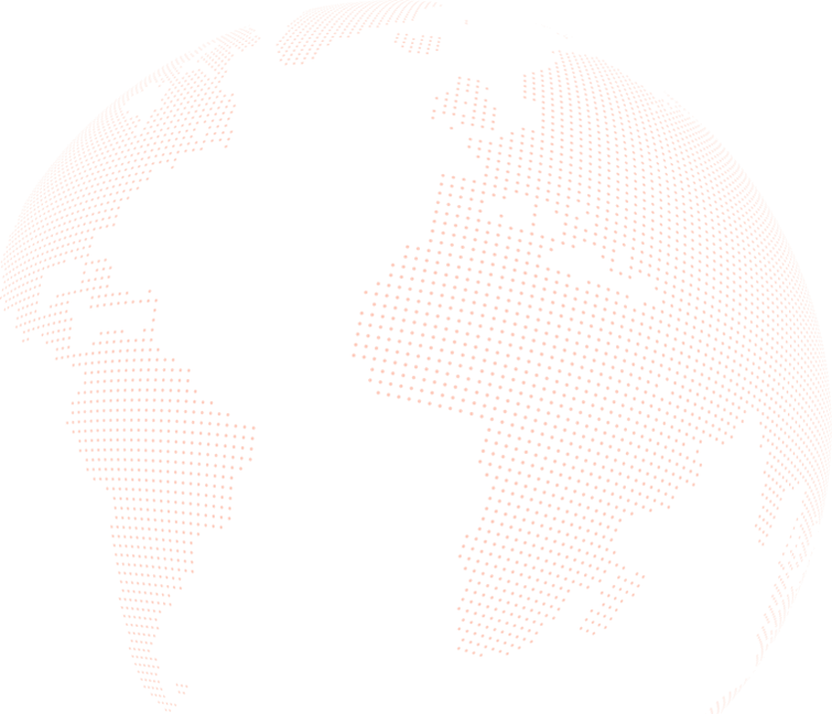 Global hospitality network illustration