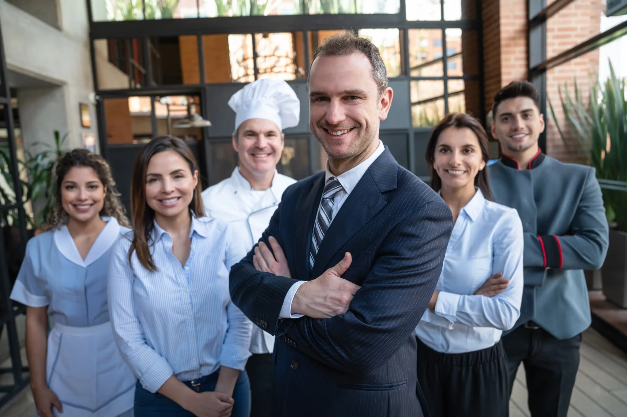 Temporary task force support for hospitality operations